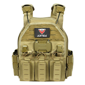 Gilet tactique noir de haute qualité, léger, à libération rapide, porte-plaques en nylon 1000D, Molle, Chaleco Tactico, Gilet tactique - Product Image 5