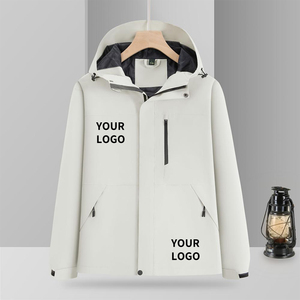 OEM/ODM Custom Mens High Quality Raincoat Waterproof With Hood High Performance Hiking Wear <b>Windbreaker</b> - Product Image 2