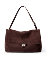 Sacs en daim en cuir véritable pour femmes, sac fourre-tout en daim, sacs pour femmes, sacs à main pour femmes, luxe, Alibabaonlineshopping