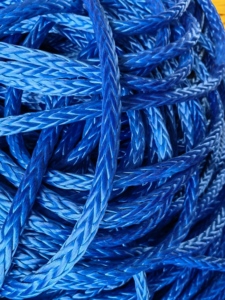 Corda in Fibra Sintetica UHMWPE di Alta Qualità per Rimorchiatori Navali, Corda Marina HMPE a 12 Fili Intrecciati Cavi, 6mm 8mm 12mm 24mm 36mm 48mm - Product Image 2