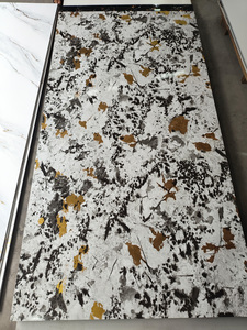 Panneaux muraux en marbre, bambou et charbon de <span class=keywords><strong>bois</strong></span>, <span class=keywords><strong>feuille</strong></span> UV en marbre, design moderne pour décoration intérieure - Product Image 3