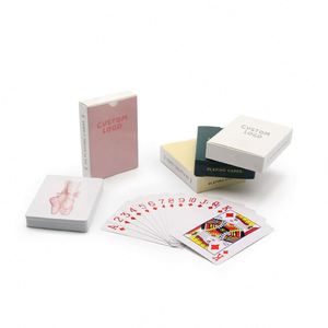 Promotional Customized Full Color Creat Your Own Pvc <b>Playing</b> <b>Card</b> Set - Product Image 4