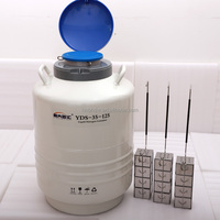 Réservoir de liquide d'azote liquide pour cellules d'embryons congelés, conteneur de liquide d'azote liquide, bidon de liquide d'azote liquide de 47 kg pour la biotechnologie