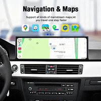 Écran central de voiture de 14,9 pouces avec système Linux, compatible CarPlay, musique Bluetooth et navigation GPS pour BMW Série 3 E90 E92 2005-2012