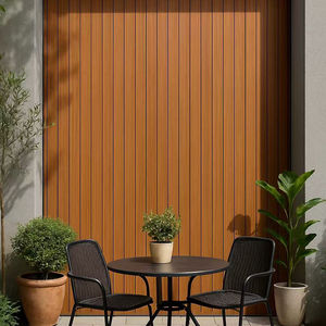 Panel de Pared WPC con Relieve 3D al Mejor <span class=keywords><strong>Precio</strong></span>, Impermeable, Resistente al Fuego, a la Humedad y Ecológico para la Pared de la Sala de Estar - Product Image 1