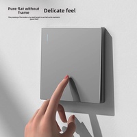 Enchufe de Pared Multifunción con Interruptor, Estándar Británico, Orificio Cuadrado, 13A, Color Blanco, Hong Kong International