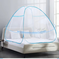 Venta al por mayor plegable libre Pop portátil rey cama doble de tamaño Yurt Mosquito Net