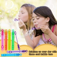 Promotion Wedding Party Favor Toys 48 Pack 6 Couleurs Star Mini Bubble Wands Assortiment pour Enfants