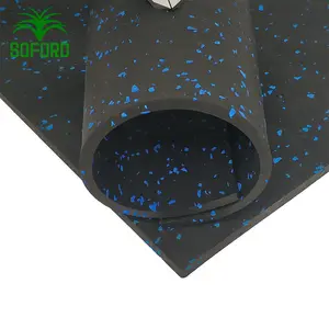 Crossfit High Density Noiseproof Gym Rubber Flooring matting