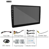 Reproductor MP5 Universal para Coche con Pantalla de 7/9/10 Pulgadas, Android, con Cámara de Visión Trasera y Navegador GPS