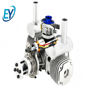 Motore a Benzina ad Alta Potenza 70cc, Design a Doppio Cilindro, Controllo Remoto, Volo Stabile e Fluido per Aeromobili - Product Image 6