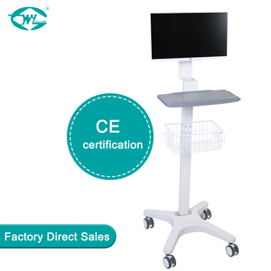 <span class=keywords><strong>Chariot</strong></span> médical <span class=keywords><strong>mobile</strong></span> WEIYE avec écran LCD, support ergonomique <span class=keywords><strong>pour</strong></span> un seul moniteur, <span class=keywords><strong>chariot</strong></span> informatique médical intégré <span class=keywords><strong>pour</strong></span> applications cliniques - Product Image 3