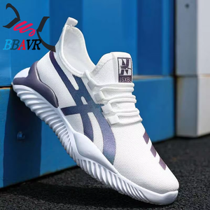 Zapatillas Clásicas Casuales para Hombre con Cordones, Transpirables, de Malla Plástica, con Inyección de Tela, Deportivas, de Moda, para Caminar, Ligeras, Primavera-Verano - Product Image 3