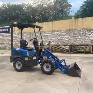 รถตักล้อยางขนาดเล็ก 4x4 1 ตัน พร้อมหัวขุดด้านหลัง แบตเตอรี่ขนาดใหญ่ ทนความเย็น ไม่ต้องบำรุงรักษา - Product Image 5