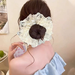 2026 Popular Niche Design Temperament Exquisite Hair Tie <b>Sweet</b> Simple Vintage Women's Hair Ties Fashion Jewelry Wholesale - Product Image 1