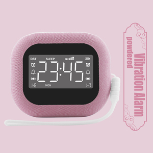 Reloj Despertador Vibratorio con Pantalla Digital Electrónica de Diseño Tradicional, Batería Recargable, Función de Repetición, Material ABS, Personalizable - Product Image 5