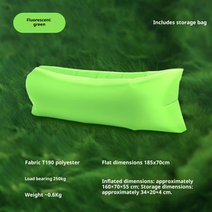 Sofá Inflable para Exteriores, Camping, Picnic, Reposera Doble Portátil, Cama de Aire para Playa, Festivales de Música y Conciertos - Product Image 6