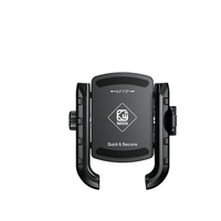 Kewig 360° Drehbarer Aluminium Motorrad Lenker Handyhalter Fahrrad Handyhalterung Wasserdicht mit Mechanischem Verschluss