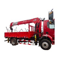 Grue de camion hydraulique Liuqi Chenglong 15T, grue mobile robuste pour camions lourds