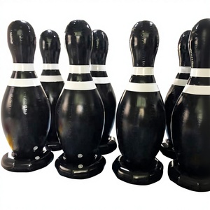 Juegos de bolos con bolas inflables gigantes para niños, para diversión familiar al aire libre, juegos inflables. - Product Image 1