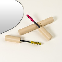 Crayon de couleur minérale végétalien à marque privée pour cils waterproof, volumisant, recourbant, allongeant, anti-bavures, facile à enlever