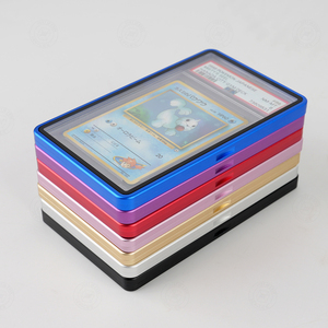 Hot Selling Magnetic Graded Card Slab Case For Pokemoned Cards Display <b>Rack</b> Storage Solution - Product Image 6