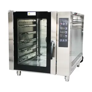 Draagbare Gas Ovens Broodroosters Pizza Ovens Convectie Oven Met 5 Trays