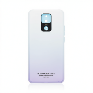 Cover Posteriore per Redmi Note 9 in TPU e PC Bianco Antiurto - Product Image 3