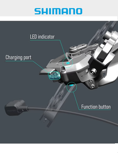 Desviador Trasero <span class=keywords><strong>SHIMANO</strong></span> DURA-ACE Di2 R9250 RD-R9250 2x12 Velocidades, Piezas <span class=keywords><strong>de</strong></span> Bicicleta, Soporte SHADOW RD 34T para Bicicleta <span class=keywords><strong>de</strong></span> Carretera, Original - Product Image 3