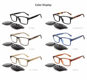 Birçok modelde erkek yüksek kaliteli kare klip moda TR çerçeve + asetat bacaklar polarize lensler - Product Image 6