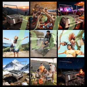 カスタムメイドのBbqグリル中国からのBbqグリルOEM/ODMサービスと喫煙製品 - Product Image 6