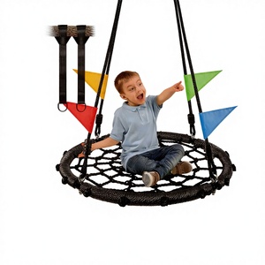 <span class=keywords><strong>Hamaca</strong></span> de Cuerda Plegable de Estilo Moderno para Exteriores, Tipo <span class=keywords><strong>Nido</strong></span> de Pájaro, para Niños, para Uso en Dormitorios - Product Image 1