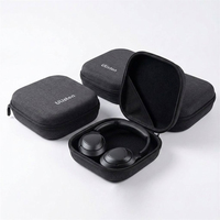 Étui de transport pour casque audio au design fin et personnalisé, étui rigide portable pour casque, pochette de rangement compatible avec la plupart des casques audio