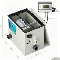 Machine de microfiltration à tambour rotatif entièrement automatique avec auto-nettoyage par contre-lavage, filtre pour bassin à poissons