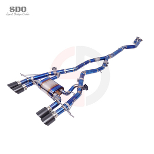 ระบบท่อไอเสีย Valvetroic Back High Performance สำหรับ M3/M4 G80/G82 3.0T ปี 2019-2023 ท่อไอเสียไทเทเนียม ควบคุมด้วยรีโมท - Product Image 3