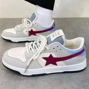 รองเท้าสนีกเกอร์สำหรับผู้ชายรองเท้าลำลองส้นเตี้ยระบายอากาศได้ดีน้ำหนักเบาติดโลโก้ได้ตามต้องการ - Product Image 5