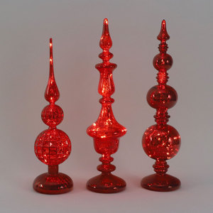 Bán Buôn Tùy Chỉnh Thủy Tinh Trang Trí Thủy Tinh Chiếu Sáng Đồ Trang Trí Giáng Sinh Cây Nhân Tạo Với Lled Đèn Trang Trí Nhà Cung Cấp - Product Image 4