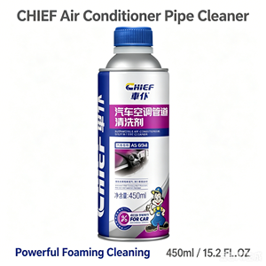 CHIEF Restaura el Flujo de Aire Frío, Potente <span class=keywords><strong>Limpiador</strong></span> Espumoso para Tuberías de Aire Acondicionado, Compatible con la Mayoría de Autos, SUVs y Camionetas, Uso en Garaje y Bricolaje - Product Image 1