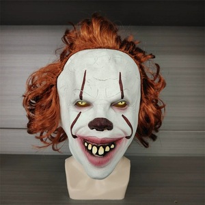 Halloween ác cười Mặt Nạ Chú hề đáng sợ kẻ giết người Joker cosplay ngôi nhà ma ám khôn lanh Prop Latex Mặt Nạ Kinh Dị cosplay phụ kiện - Product Image 6