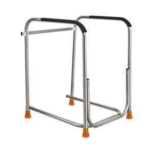 Barre d'appui pour toilettes en acier inoxydable, antidérapante, murale, pour personnes âgées et femmes enceintes, support de sécurité pour salle de bain - Product Image 1