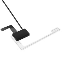 Antenne de voiture DAB/DAB+ avec adaptateur USB, câble coaxial de 3 m, compatible universellement avec les autoradios Android, GPS, lecteurs stéréo numériques en Europe