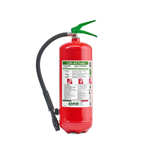 Extintor de Polvo Seco de Alta Calidad de 6 L, Sin Flúor, de Aluminio, Clase para Combustión, de Fábrica Italiana - Product Image 1