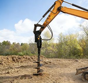 Op maat gemaakte prijs-graafmachine-aanbouwdelen hydraulische grondboor voor 1-1,5T minigraver - Product Image 6