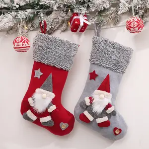 Чулки, рождественские конфеты, мешок, носки, рождественские украшения для дома, декор для рождества, Рождество, Новый год 2023, подарочный пакет