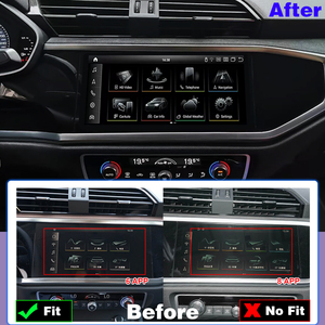 Schermo Multimediale per Auto da 10.1 Pollici per <span class=keywords><strong>Audi</strong></span> Q3 2019-2021, GPS, Navigazione, BT, Carplay, Unità di Controllo Android, Radio e Display Video - Product Image 2