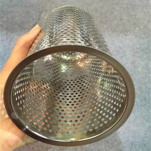 ท่อสแตนเลสแบบมีรูระบายอากาศ ขนาด 10 20 50 60 80 100 มม. / กระบอกกรองแบบมีรู - Product Image 2