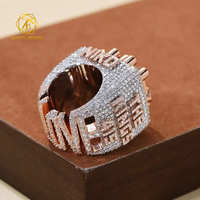 Concevez votre propre bague de championnat Bague de championnat personnalisée Football Softball Usssa Baseball Hoop Anneaux de championnat de basket-ball