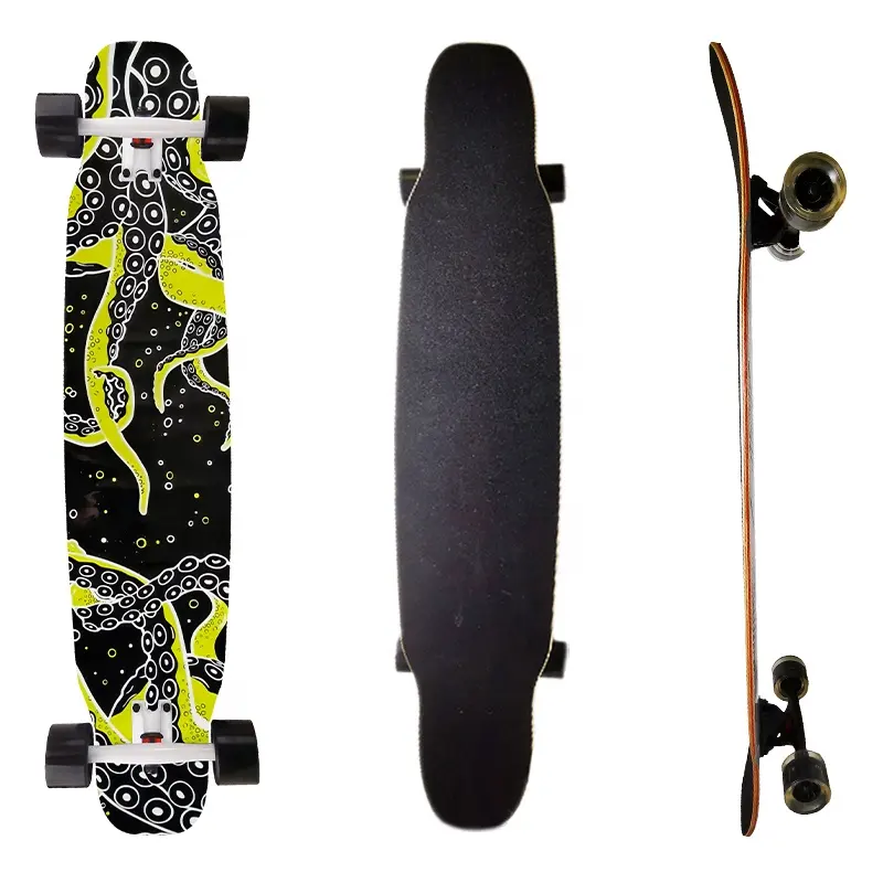 Meilleure vente Pro Canadian Maple Complete tech deck grip tape tabla de skate freestyle skateboard