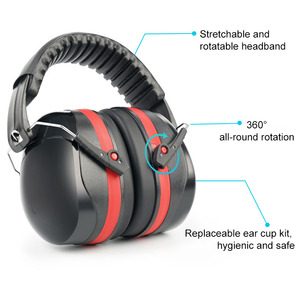 <span class=keywords><strong>Casque</strong></span> <span class=keywords><strong>anti</strong></span>-<span class=keywords><strong>bruit</strong></span> industriel avec bandeau large et confortable <span class=keywords><strong>pour</strong></span> la sécurité sur les chantiers - Product Image 5