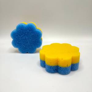 Premio Extra durevole cucina multiuso piatto spugna varietà Pack coloratissima schiuma polimerica tamponi abrasivi - Product Image 4